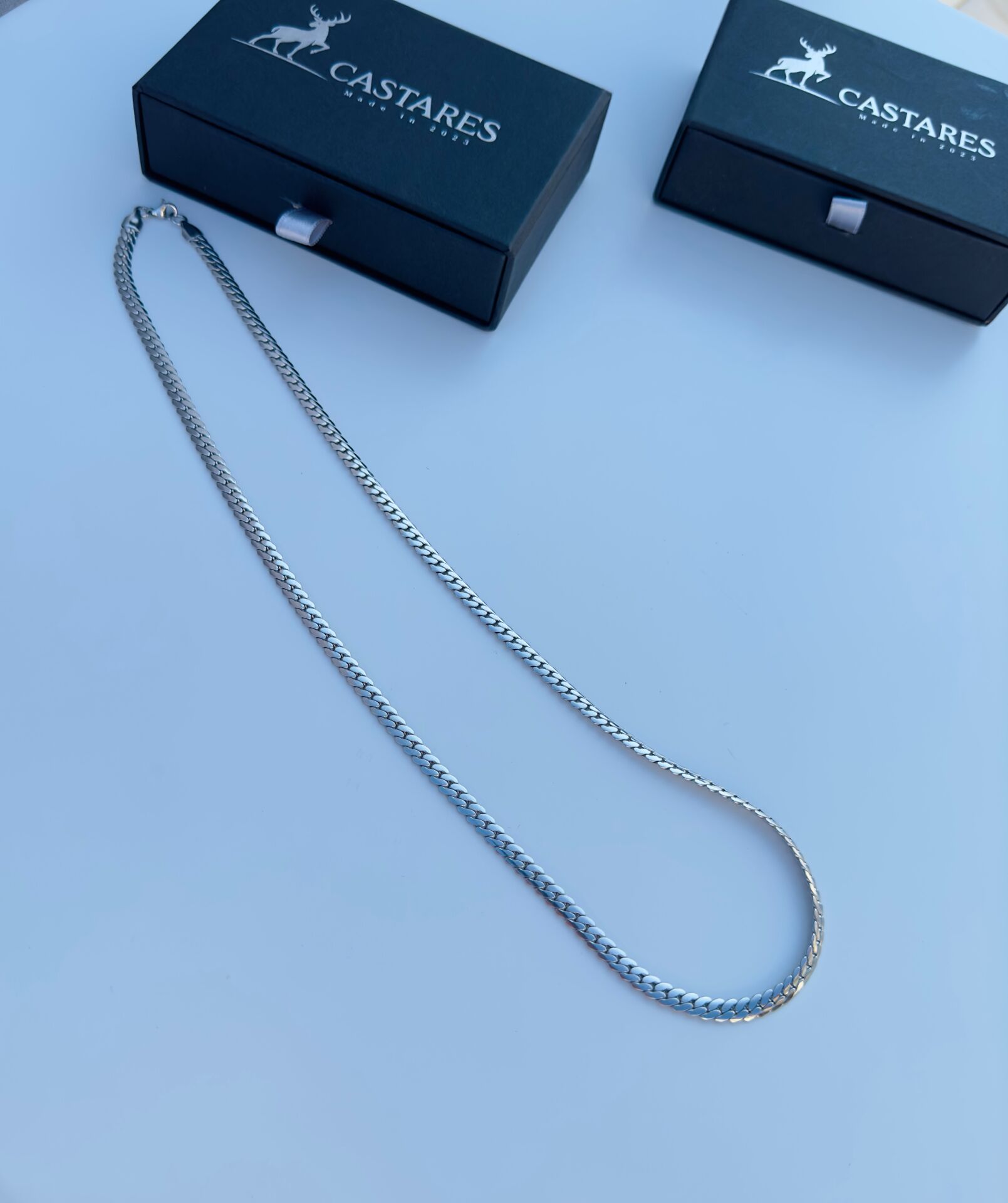 Snake Çelik Kolye - Modern ve Dayanıklı Tasarım ile Şıklık