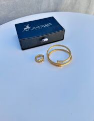 Lux Spiral Asil Çivi Sarma Takım - Çelik, Anti-Alerjik, Solmaz ve Paslanmaz Şıklı