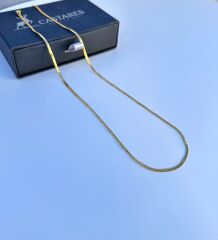 Gold Kutup Yıldızı Kolyesi - 316L Çelik Paslanmaz, Unisex, 60 cm Zarif Tasarım